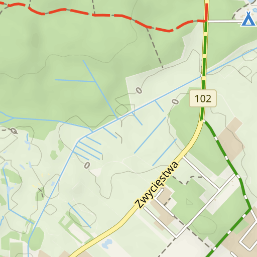 kolczewo mapa Kołczewo, ul. Żwirowa   mapa szlaków turystycznych | mapa 